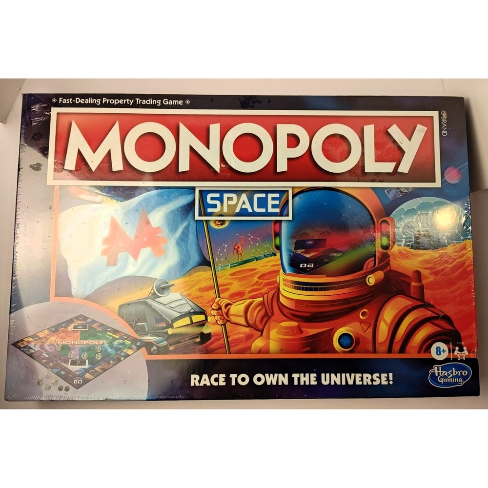 Hasbro Monopoly Space Board Game Race to Own the Universe New Sealed 2020